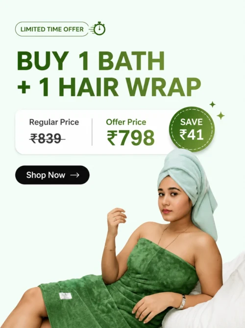 Select Bath + Hair Wrap Combo