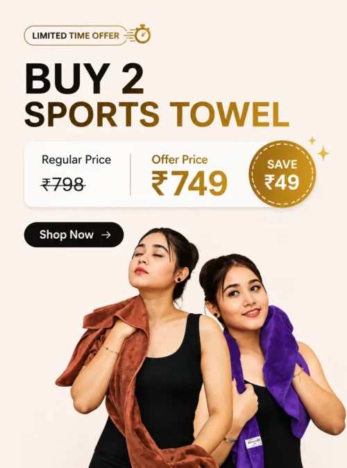 2 Sports Towel Combo